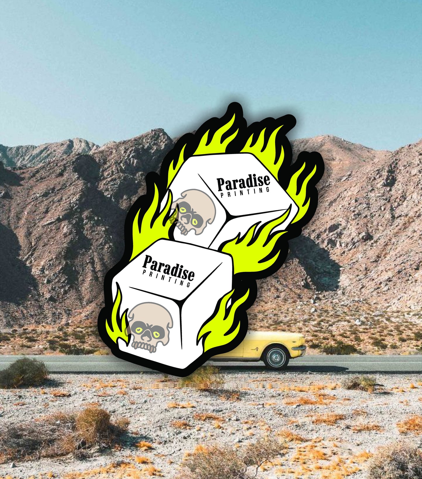 ParaDice Sticker